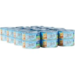 9 Lives Meaty Pate With Real Chicken Canned Cat Food -Meow Meals 100304 PT8. AC SS1800 V1682710696