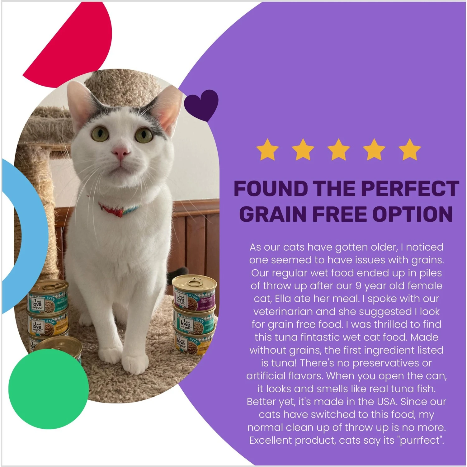 I And Love And You Tuna Fintastic Stew Grain-Free Canned Cat Food 6 I And Love And You Tuna Fintastic Stew Grain-Free Canned Cat Food - Image 4