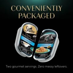 Sheba Gravy Indulgence White Fish Entree In Extra Gravy Grain-Free Adult Wet Cat Food, 2.64-oz Can, Case Of 24 -Meow Meals 1017654 PT4. AC SS1800 V1700599200
