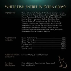 Sheba Gravy Indulgence White Fish Entree In Extra Gravy Grain-Free Adult Wet Cat Food, 2.64-oz Can, Case Of 24 -Meow Meals 1017654 PT5. AC SS1800 V1700599207
