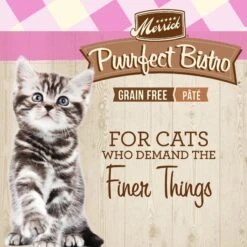 Merrick Purrfect Bistro Kitten Dinner Grain-Free Canned Cat Food -Meow Meals 102342 PT3. AC SS1800 V1696265273