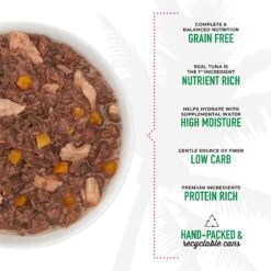Tiki Cat Aloha Friends Tuna With Ocean Whitefish & Pumpkin Grain-Free Wet Cat Food -Meow Meals 102913 PT5. AC SS1800 V1537545780
