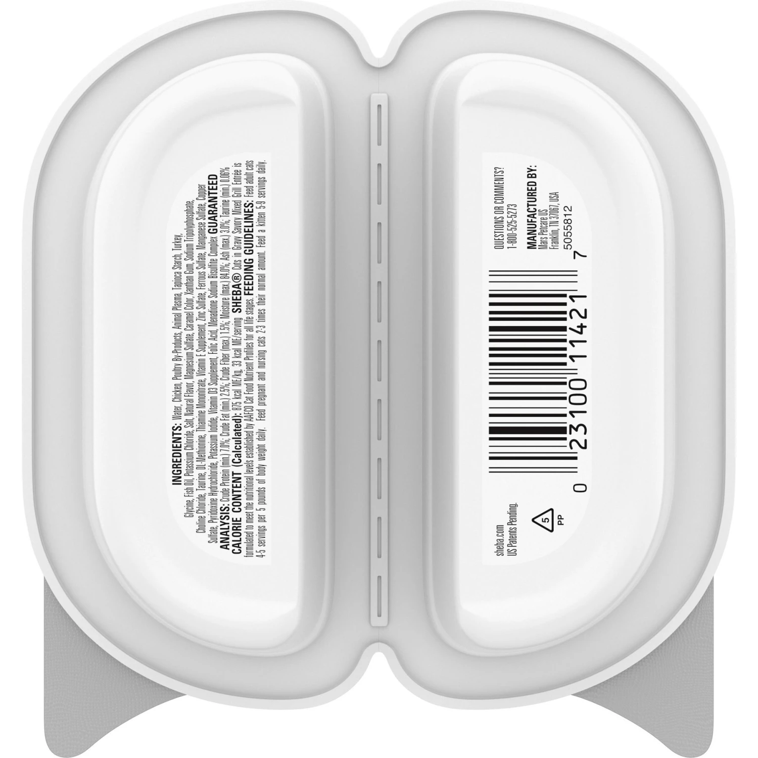 Sheba Perfect Portions Grain-Free Savory Mixed Grill Cuts In Gravy Entree Adult Wet Cat Food Trays 4 Sheba Perfect Portions Grain-Free Savory Mixed Grill Cuts In Gravy Entree Adult Wet Cat Food Trays - Image 2