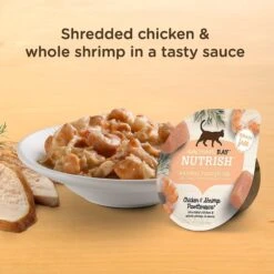 Rachael Ray Nutrish Chicken & Shrimp Pawttenesca Natural Grain-Free Wet Cat Food -Meow Meals 105376 PT2. AC SS1800 V1540224116