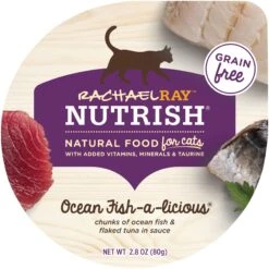 Rachael Ray Nutrish Ocean Fish-A-Licious Natural Grain-Free Wet Cat Food