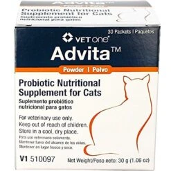 VetOne Advita Probiotic Nutritional Cat Supplement