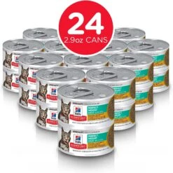 Hill's Science Diet Adult Perfect Weight Roasted Vegetable & Chicken Medley Canned Cat Food -Meow Meals 109440 PT1. AC SS1800 V1595603773