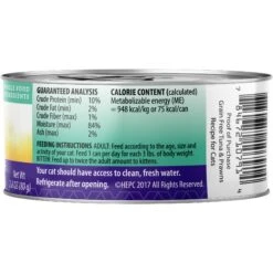 Health Extension Grain-Free Tuna & Prawns Recipe Canned Cat Food -Meow Meals 110307 PT2. AC SS1800 V1536184236