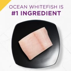 Purina Pro Plan Prime Plus Adult 7+ Ocean Whitefish & Salmon Entree Classic Canned Cat Food -Meow Meals 111105 PT4. AC SS1800 V1636670493