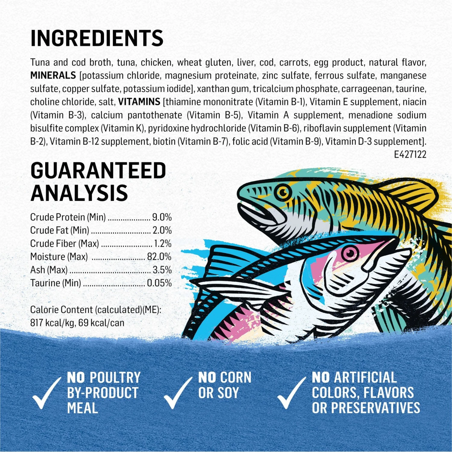 Purina Beyond Natural Wild-Caught Tuna, Cod & Carrots Recipe In Gravy Canned Cat Food 7 Purina Beyond Natural Wild-Caught Tuna, Cod & Carrots Recipe In Gravy Canned Cat Food - Image 5
