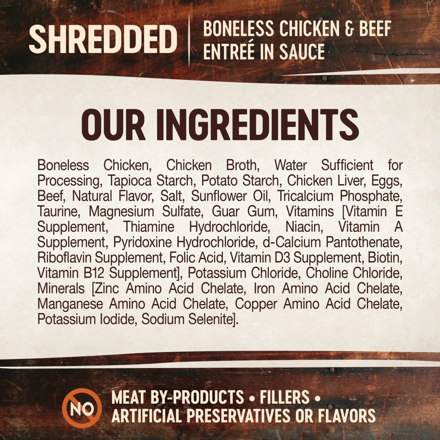 Wellness CORE Signature Selects Shredded Boneless Chicken & Beef Entree In Sauce Grain-Free Canned Cat Food 6 Wellness CORE Signature Selects Shredded Boneless Chicken & Beef Entree In Sauce Grain-Free Canned Cat Food - Image 4