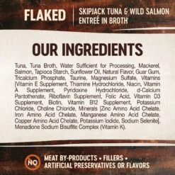 Wellness CORE Signature Selects Flaked Skipjack Tuna & Wild Salmon Entree In Broth Grain-Free Canned Cat Food -Meow Meals 119917 PT3. AC SS1800 V1678387569