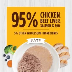 Instinct Kitten Grain-Free Pate Real Chicken Recipe Natural Wet Canned Cat Food 13 Instinct Kitten Grain-Free Pate Real Chicken Recipe Natural Wet Canned Cat Food -Meow Meals 122351 PT2. AC SS1800 V1681227706