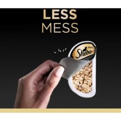 Sheba Perfect Portions Grain-Free Roasted Chicken, Gourmet Salmon & Signature Tuna Cuts In Gravy Variety Pack Adult Wet Cat Food Trays -Meow Meals 124879 PT2. AC SS1800 V1658218500