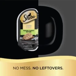 Sheba Perfect Portions Poultry Entrees Cuts In Gravy Variety Pack Adult Wet Cat Food Trays -Meow Meals 126366 PT3. AC SS1800 V1658207246