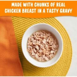 Meow Mix Chunks In Gravy With Real Chicken Breast Wet Cat Food -Meow Meals 130528 PT4. AC SS1800 V1674769812
