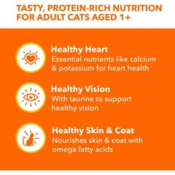 Iams Perfect Portions Healthy Adult Chicken Recipe Pate Grain-Free Wet Cat Food Trays -Meow Meals 131312 PT3. AC SS1800 V1617075734