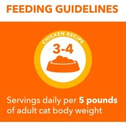 Iams Perfect Portions Healthy Adult Chicken Recipe Pate Grain-Free Wet Cat Food Trays -Meow Meals 131312 PT6. AC SS1800 V1617072752