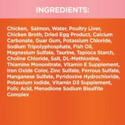 Iams Perfect Portions Healthy Adult Salmon Recipe Pate Grain-Free Wet Cat Food Trays -Meow Meals 131319 PT4. AC SS1800 V1617074021