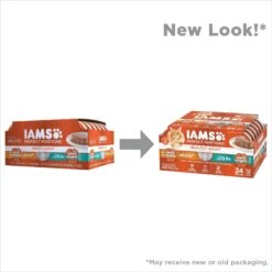 Iams Perfect Portions Healthy Adult Variety Pack Chicken & Tuna Recipe Pate Grain-Free Wet Cat Food Trays 12 Iams Perfect Portions Healthy Adult Variety Pack Chicken & Tuna Recipe Pate Grain-Free Wet Cat Food Trays -Meow Meals 131327 PT2. AC SS1800 V1626817003