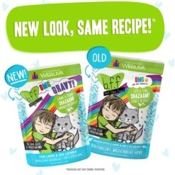 BFF OMG Shazaam! Lamb & Tuna Dinner In Gravy Grain-Free Cat Food Pouches -Meow Meals 132291 PT5. AC SS1800 V1644907936