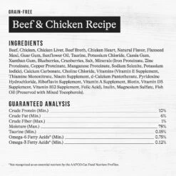 American Journey Pate Beef & Chicken Recipe Grain-Free Canned Cat Food, 3-oz Can, 24 Count -Meow Meals 133890 PT8. AC SS1800 V1689972226