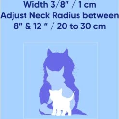 Pawtitas Glow In The Dark Nylon Breakaway Cat Collar With Bell 15 Pawtitas Glow In The Dark Nylon Breakaway Cat Collar With Bell -Meow Meals 134697 PT5. AC SS1800 V1682018249