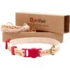 Pettsie Cotton Breakaway Cat Collar With Friendship Bracelet -Meow Meals 139122 MAIN. AC SS1800 V1507585704