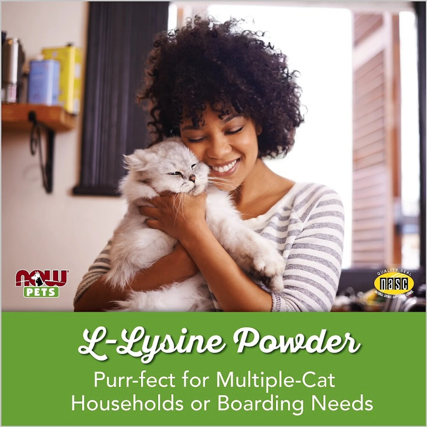 NOW Pets L-Lysine Immune System Support Cat Supplement 5 NOW Pets L-Lysine Immune System Support Cat Supplement - Image 3