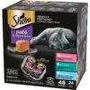 Sheba Perfect Portions Seafood Pate Variety Pack Grain-Free Adult Wet Cat Food Trays -Meow Meals 140273 MAIN. AC SS1800 V1626817297