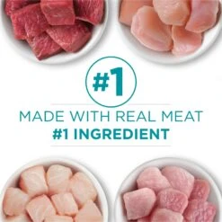 Purina ONE Grain-Free Variety Pack Natural High Protein Canned Cat Food, 3-oz, Case Of 24 -Meow Meals 140462 PT4. AC SS1800 V1657655538