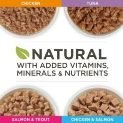 Purina ONE True Instinct 4 Flavors Variety Pack Canned Cat Food -Meow Meals 140464 PT2. AC SS1800 V1641587208