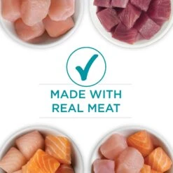 Purina ONE True Instinct 4 Flavors Variety Pack Canned Cat Food -Meow Meals 140464 PT4. AC SS1800 V1641621427