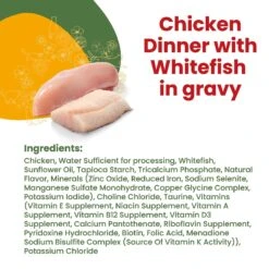 Almo Nature HQS La Cucina Chicken With Whitefish Grain-Free Cat Food Pouches 10 Almo Nature HQS La Cucina Chicken With Whitefish Grain-Free Cat Food Pouches -Meow Meals 141494 PT3. AC SS1800 V1639525609