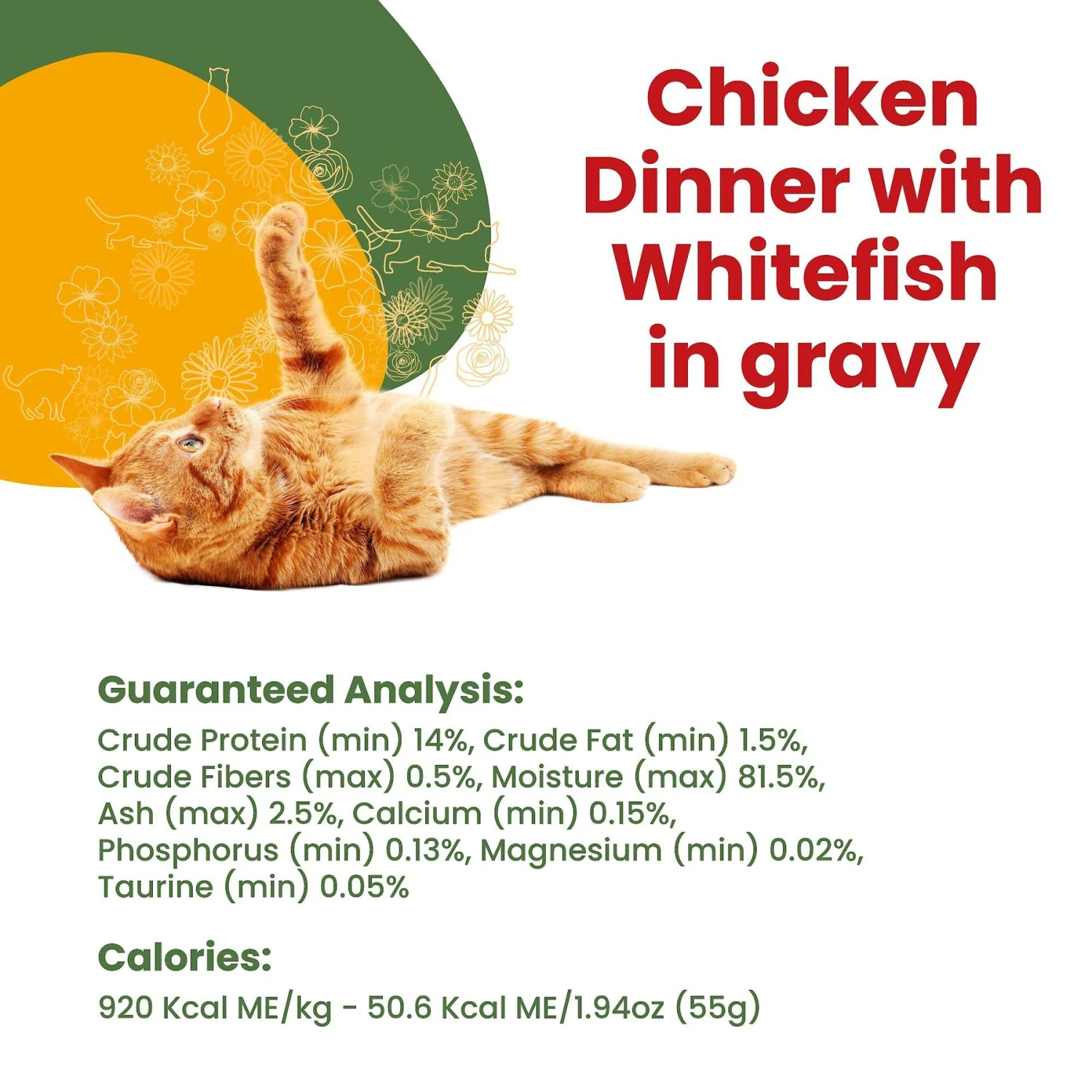 Almo Nature HQS La Cucina Chicken With Whitefish Grain-Free Cat Food Pouches 6 Almo Nature HQS La Cucina Chicken With Whitefish Grain-Free Cat Food Pouches - Image 4