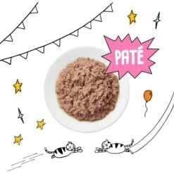 Tiny Tiger Pate Salmon Recipe Grain-Free Canned Cat Food -Meow Meals 141873 PT3. AC SS1800 V1671721021