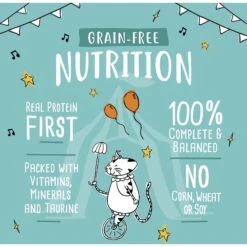 Tiny Tiger Pate Salmon Recipe Grain-Free Canned Cat Food -Meow Meals 141873 PT7. AC SS1800 V1648748493