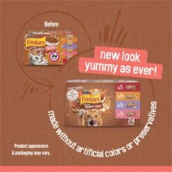 Friskies Extra Gravy Chunky Variety Pack Canned Cat Food -Meow Meals 142573 PT1. AC SS1800 V1699369644