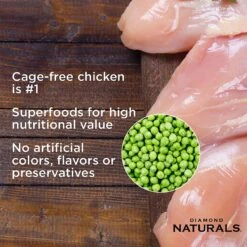 Diamond Naturals Indoor Hairball Control Adult Canned Cat Food -Meow Meals 143234 PT3. AC SS1800 V1520030897