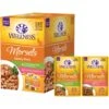 Wellness Healthy Indulgence Morsels Grain-Free Variety Pack Cat Food Pouches -Meow Meals 145537 MAIN. AC SS1800 V1626188525
