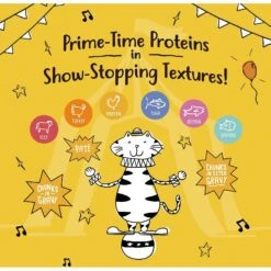 Tiny Tiger Chunks In Gravy Beef Recipe Grain-Free Canned Cat Food 17 Tiny Tiger Chunks In Gravy Beef Recipe Grain-Free Canned Cat Food -Meow Meals 147762 PT8. AC SS1800 V1648747304