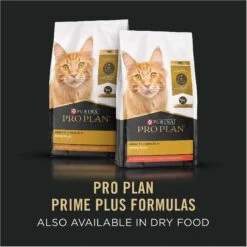Purina Pro Plan Prime Plus 7+ Classic Chicken Grain-Free Entree Canned Cat Food -Meow Meals 147948 PT6. AC SS1800 V1636675284