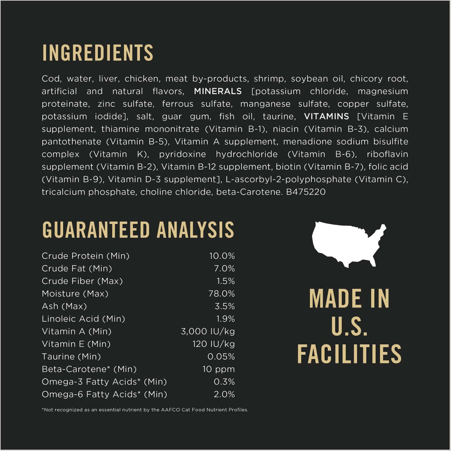 Purina Pro Plan Prime Plus 7+ Classic Cod & Shrimp Grain-Free Entree Canned Cat Food 7 Purina Pro Plan Prime Plus 7+ Classic Cod & Shrimp Grain-Free Entree Canned Cat Food - Image 5