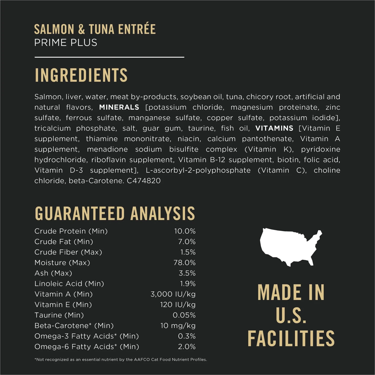 Purina Pro Plan Senior Adult 7+ Seafood Favorites Pate Variety Pack Canned Cat Food 10 Purina Pro Plan Senior Adult 7+ Seafood Favorites Pate Variety Pack Canned Cat Food - Image 8