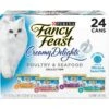Fancy Feast Creamy Delights Variety Pack Canned Cat Food -Meow Meals 148169 MAIN. AC SS1800 V1529522933