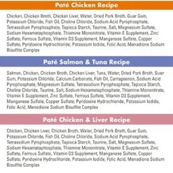 Nutro Perfect Portions Grain-Free Variety Pack Chicken, Salmon & Tuna, Chicken & Liver Pate Recipe Adult Wet Cat Food Trays -Meow Meals 148864 PT5. AC SS1800 V1702678289