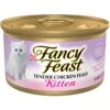 Fancy Feast Kitten Tender Chicken Feast Canned Cat Food -Meow Meals 149824 MAIN. AC SS1800 V1691417083