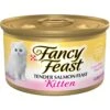 Fancy Feast Kitten Tender Salmon Feast Canned Cat Food -Meow Meals 149827 MAIN. AC SS1800 V1691416149