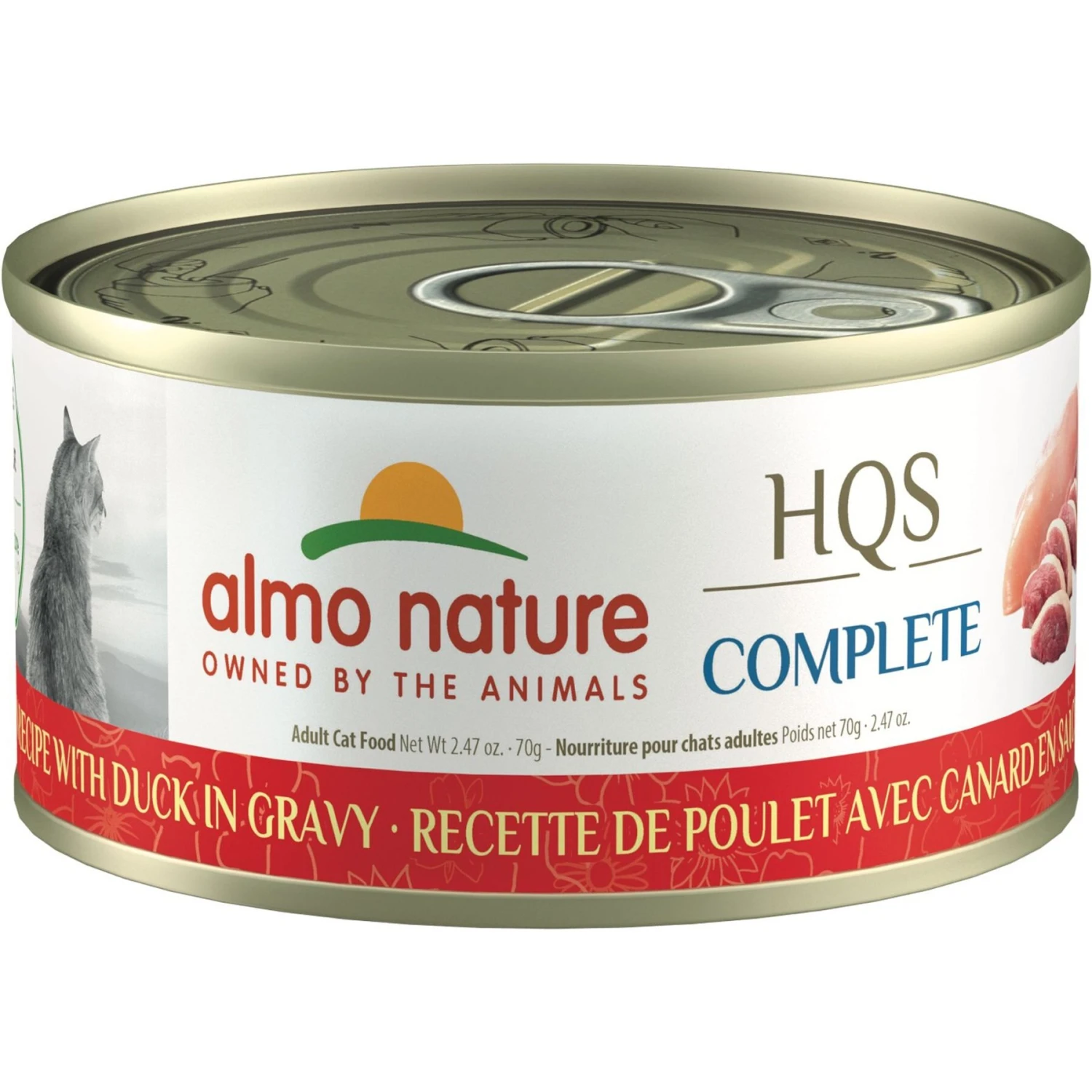 Almo Nature HQS Complete Chicken With Duck Grain-Free Canned Cat Food 3 Almo Nature HQS Complete Chicken With Duck Grain-Free Canned Cat Food