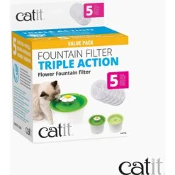 Catit Triple Action Pet Fountain Filter -Meow Meals 151269 PT5. AC SS1800 V1628020607